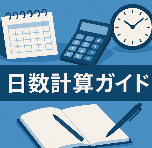 日数計算の完全ガイド - エクセル不要の正確な計算方法